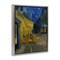Stupell Industries Van Gogh Café Terrace at Night Framed Floater Canvas Wall Art Design by one1000paintings